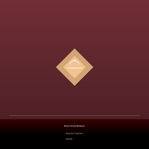 Blazer Velluto Bordeaux